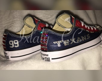 texans bling converse