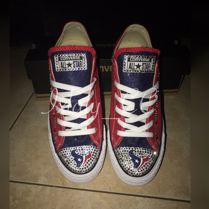 texans bling converse
