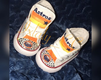 Blinged Out Old School Houston Astros Customz