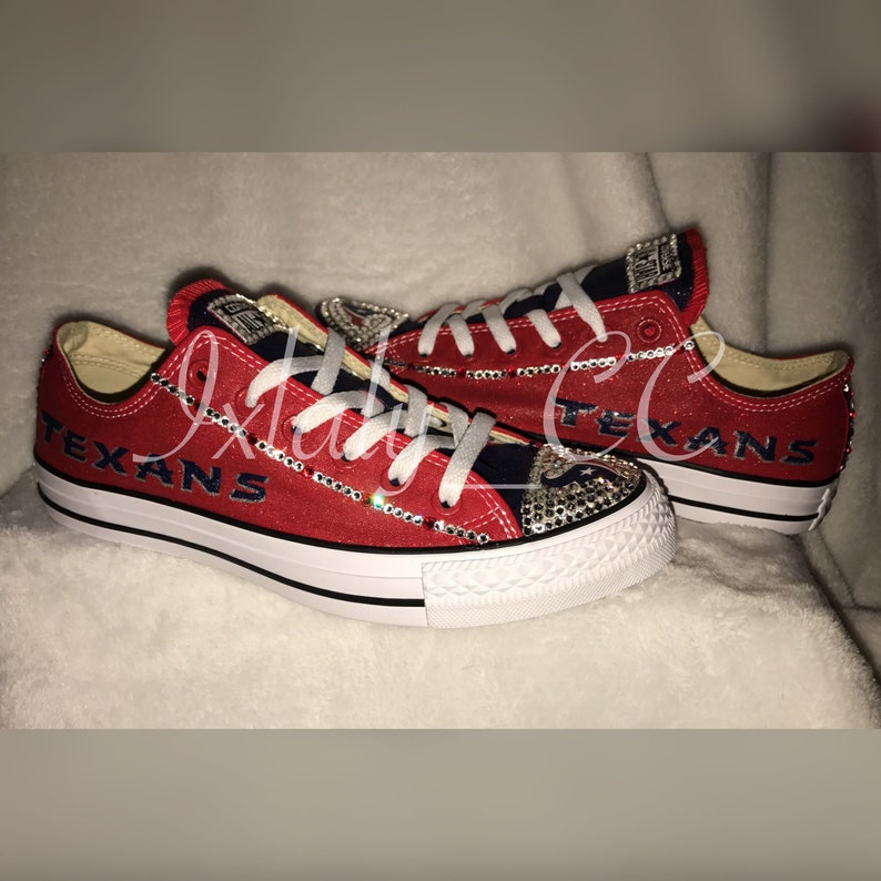texans bling converse