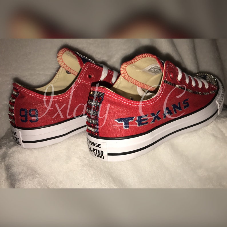 texans bling converse