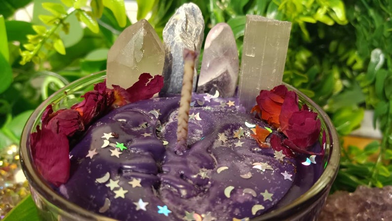 Manifestation Candle, Manifestation Spell, Manifestation Ritual, Law Of Attraction, Law of Attraction Spell, Spell Candle, Witchy Rituals image 4