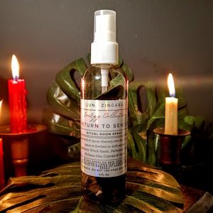 Return to Sender. Room Spray.  Protection Spray. Smudge Spray. Witches Ritual Spray. Intention Room Spray. Protection Room Spray.