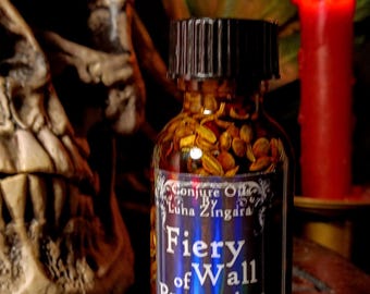 Fiery Wall Of Protection, Shielding Oil, Return to Sender Oil, Curse Removal, Jinx Removal, Banishing Oil, Ritual Protection Oil, FWOP Oil