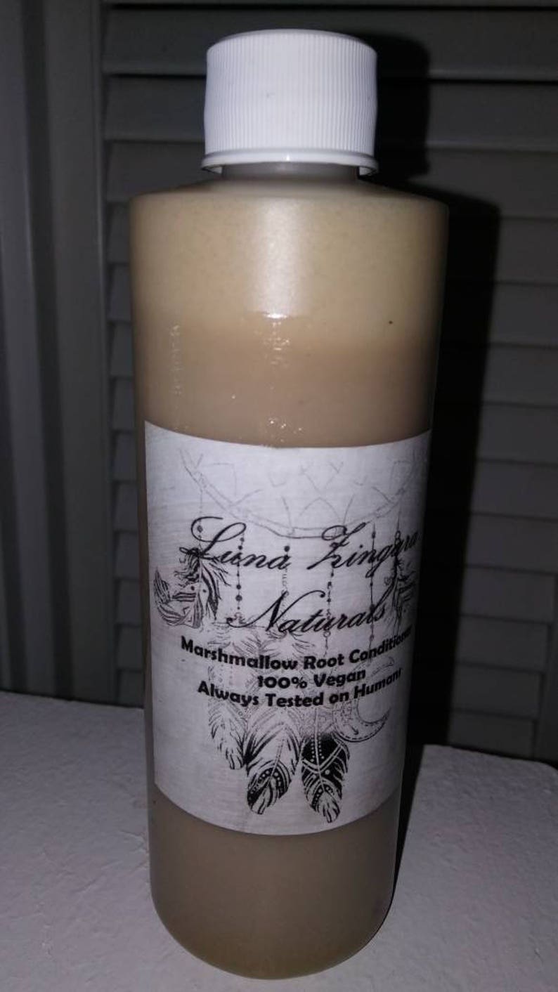 Marshmallow Root and Slippery Elm Deep Conditioner Luna Etsy