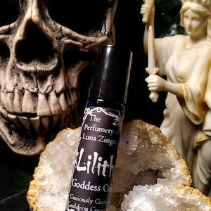 Lilith Goddess Oil, Goddess Lilith Oil, Witchy Fragrance, Lilith Perfume Oil, Lilith Perfume, Demon Goddess, Deity Fragrance Oil, Lilith Oil