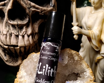 Lilith Goddess Oil, Goddess Lilith Oil, Witchy Fragrance, Lilith Perfume Oil, Lilith Perfume, Demon Goddess, Deity Fragrance Oil, Lilith Oil