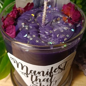 Manifestation Candle, Manifestation Spell, Manifestation Ritual, Law Of Attraction, Law of Attraction Spell, Spell Candle, Witchy Rituals image 5