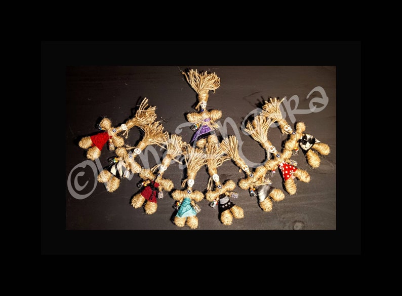 Real Voodoo Doll, New Orleans Voodoo Doll, Voodoo Doll Kit, Voodoo Poppet, Poppet Kit, Voodoo Dolly, Voodoo Hoodoo Doll, Witches Poppet image 7