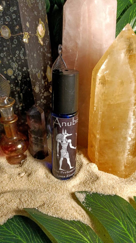 Anubis Perfume Oil, Anubis Oil, Unisex Fragrance, Witchy Fragrances, Egyptian Perfume Oil, God of the Dead Oil, Deity Fragrance Oils
