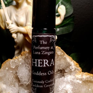 Hera Goddess Oil, Hera Perfume Oil, Witchy Fragrance, Hera Perfume Oil, Hera Perfume, Hera Greek Goddess, Deity Fragrance Oil, Olympus Gods