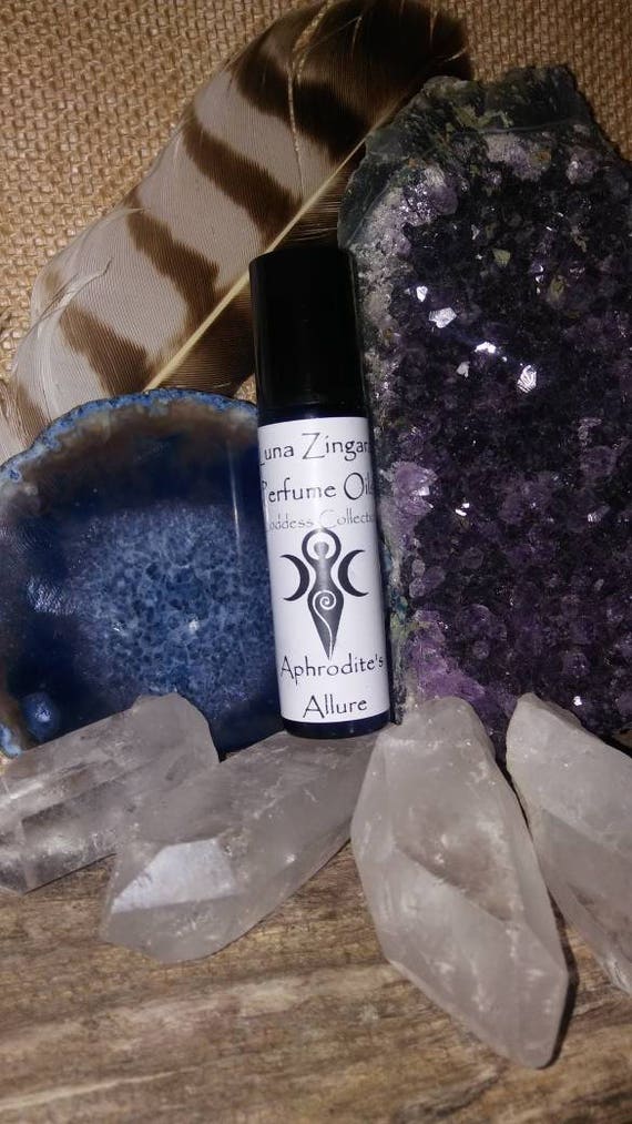 Aphrodite's Allure// Perfume Oil, Pure Fragrance Oil,  Goddess Fragrance Oil, Sweet Perfume Oil, Long Lasting Perfume Oil, Wiccan oil