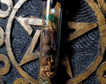 Prosperity Amulet, Money Drawing Pendant, Good Fortune Amulet, Money Amulet, Good Luck Pendant, Money Spell Pendant, Money Amulet.