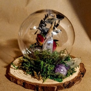 Crystal Ball Curio, Witch Ball, Witch Ball Curio, House Blessing Ball, Spell Ball, Crystal Ball, Protection Witch Ball, Witch Spell Ball