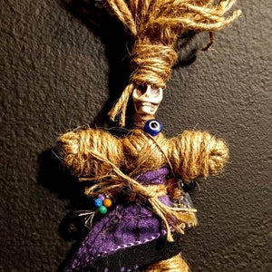 Real Voodoo Doll, New Orleans Voodoo Doll, Voodoo Doll Kit, Voodoo Poppet, Poppet Kit, Voodoo Dolly, Voodoo Hoodoo Doll, Witches Poppet image 1