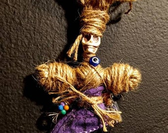 Real Voodoo Doll, New Orleans Voodoo Doll, Voodoo Doll Kit, Voodoo Poppet, Poppet Kit, Voodoo Dolly, Voodoo Hoodoo Doll, Witches Poppet