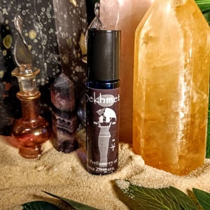 Sekhmet Goddess Oil, Goddess Sekhmet Oil, Witchy Fragrance, Egyptian Perfume Oil, Goddess Sekhmet Perfume, Deity Fragrance Oil, Sekhmet Oil