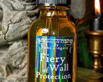 Fiery Wall Of Protection, Shielding Oil, Return to Sender Oil, Curse Removal, Jinx Removal, Banishing Oil, Ritual Protection Oil, FWOP Oil