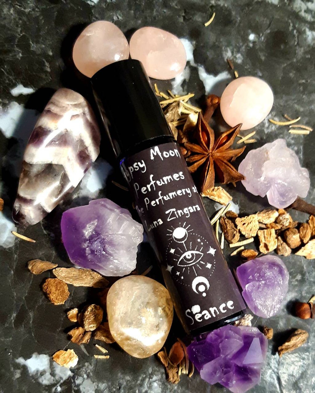 Séance Perfume Oil, Spooky Perfume, Gothic Perfume Oil, Nag Champa