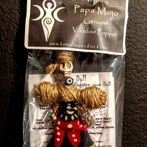 Real Voodoo Doll, New Orleans Voodoo Doll, Voodoo Doll Kit, Voodoo Poppet, Poppet Kit, Voodoo Dolly, Voodoo Hoodoo Doll, Witches Poppet image 8