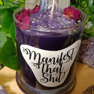 Manifestation Candle, Manifestation Spell, Manifestation Ritual, Law Of Attraction, Law of Attraction Spell, Spell Candle, Witchy Rituals image 9