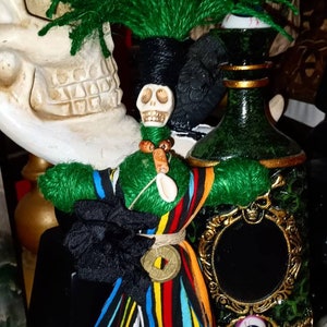 Prosperity Voodoo Doll, © Abundance Spell Voodoo Doll, Voodoo Doll Kit, Voodoo Poppet, Poppet Kit, Lucky Fetish Doll, Hoodoo Doll