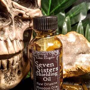 Seven Sisters Shielding Oil, Shielding Oil, Return to Sender Oil, Curse Removal, Jinx Removal, Banishing Oil, Ritual Protection Oil image 9