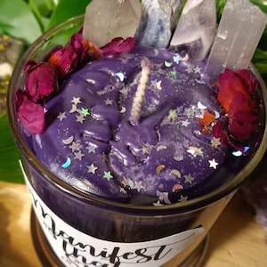 Manifestation Candle, Manifestation Spell, Manifestation Ritual, Law Of Attraction, Law of Attraction Spell, Spell Candle, Witchy Rituals image 3