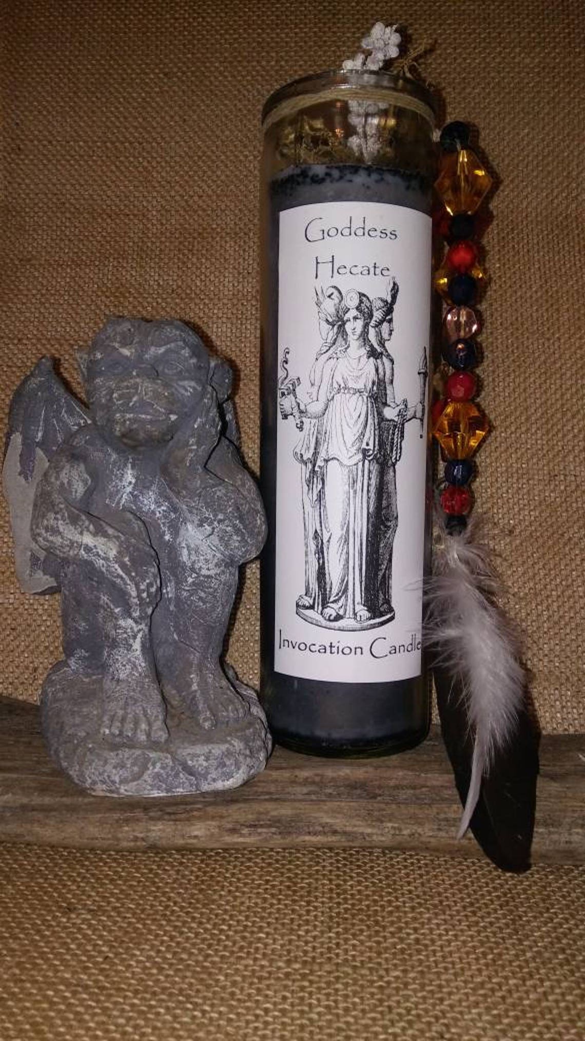 Hecate Ritual Candle... Hekate Ritual. Hecate Invocation Etsy