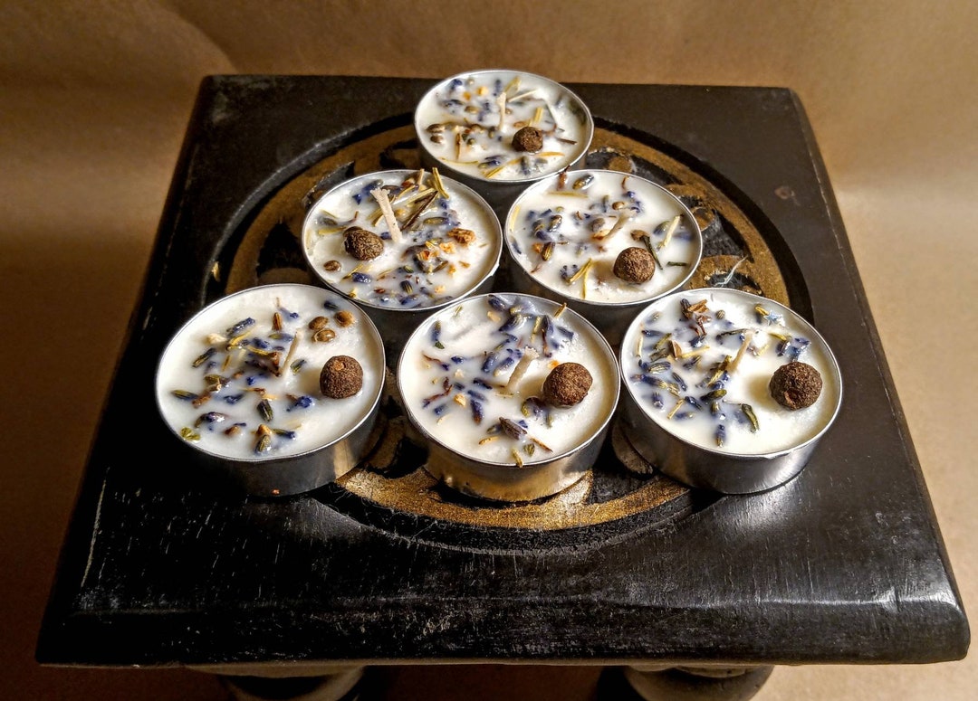 Luna's Ritual Candles, Ritual Tea Lights, Luna's Ritual Oil, Tea Lights