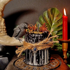 Protection From Evil Candle, evil eye candle, banishing spell, protection spell candle, banish evil spirits, negativity protection.