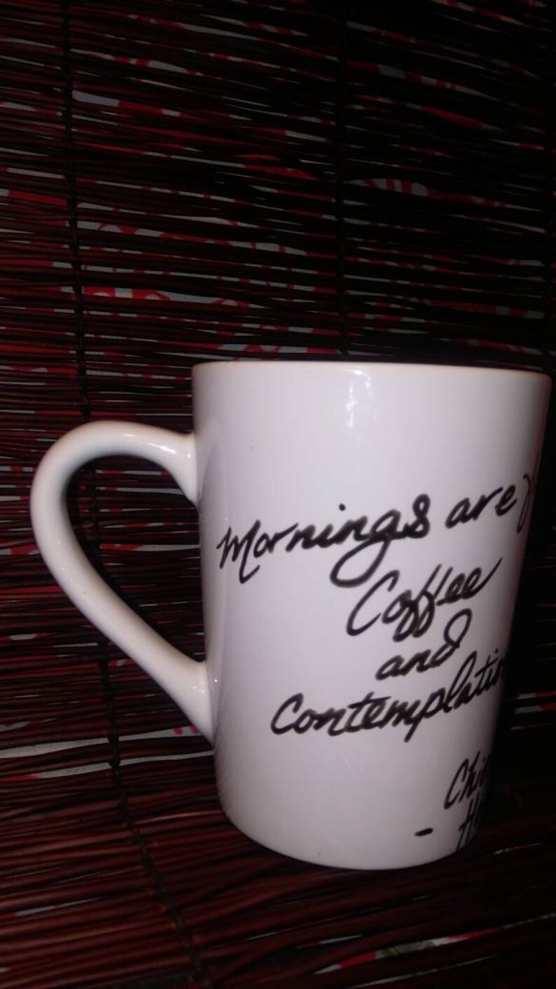 Ensemble Tasse Et Dessous De Verre Blanc