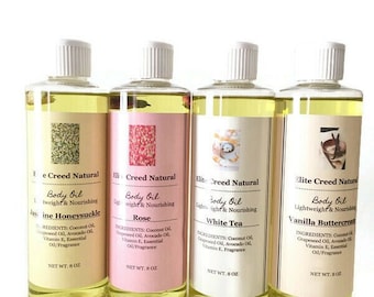 Body Oil, Scented Body Oil, Vegan Body Oil, Moisturizing Body Oil