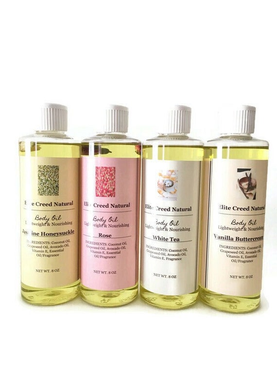 Body Oil, Scented Body Oil, Vegan Body Oil, Moisturizing Body Oil 