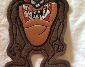 Taz coser en Applique Patches tamaño Pequeño