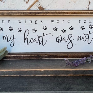 Pet sign / pet loss / dog sign/ dog decor / cat signs/ pet memorial / memorial / gallery wall / animal lover