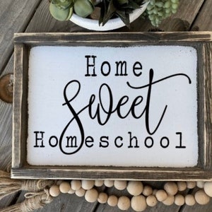 Home sweet homeschool/home sweet classroom/homeschool/virtual learning/distance learning/home sweet home/teacher gift/teacher appreciation