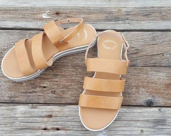 Platform sandals | Etsy