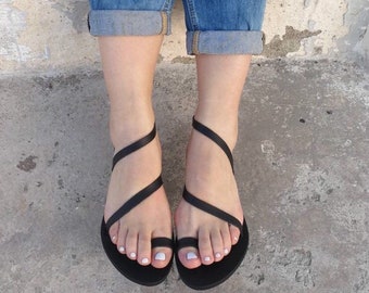 Griechische Sandalen Gladiator Sandalen goldene Sandalen | Etsy Griechische Sandalen, Slip auf Sommer Wohnungen