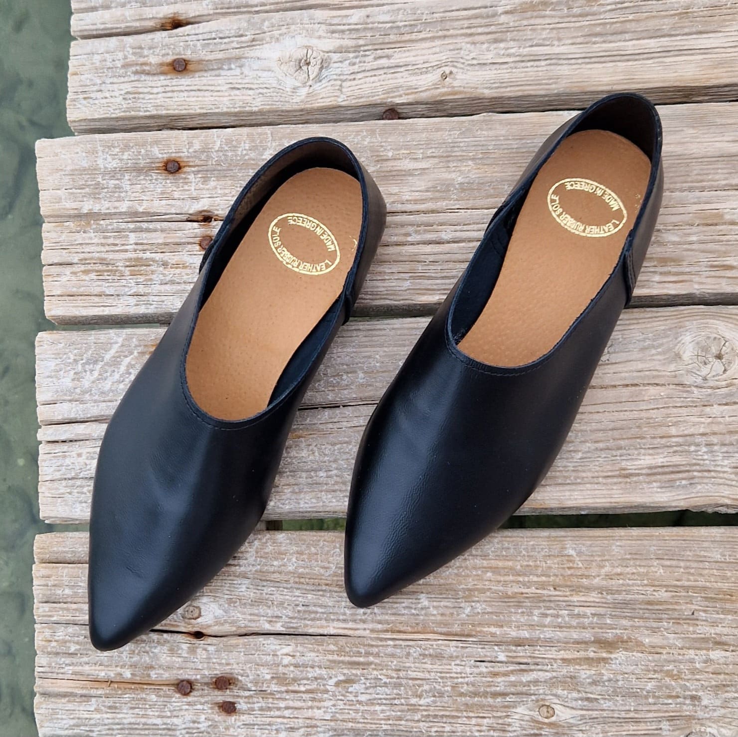 leather mules shoes, women's loafers, Black leather flats, Black slippers, leather shoes, moccasins, slip on pointy mules, pvc sole leather mules shoes, women's loafers, Black leather flats, Black slippers, leather shoes, moccasins, slip on pointy mules, pvc sole