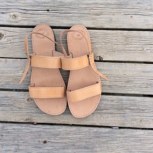 Greek Leather Sandals for men, Men Leather Sandals made in Greece, Summer flats, Buckle sandals, leather shoes,men shoes, Father&#39;s Day Gift