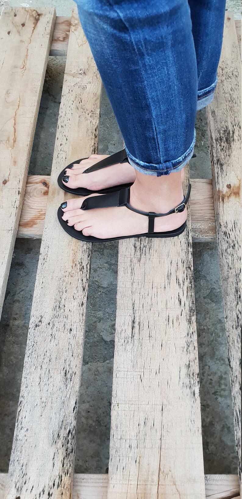 Summer leather flats for women Handmade Greek Gladiator Flats Ankle strap flats Ankle Strap summer Sandals T-strap Greek Leather Sandals
