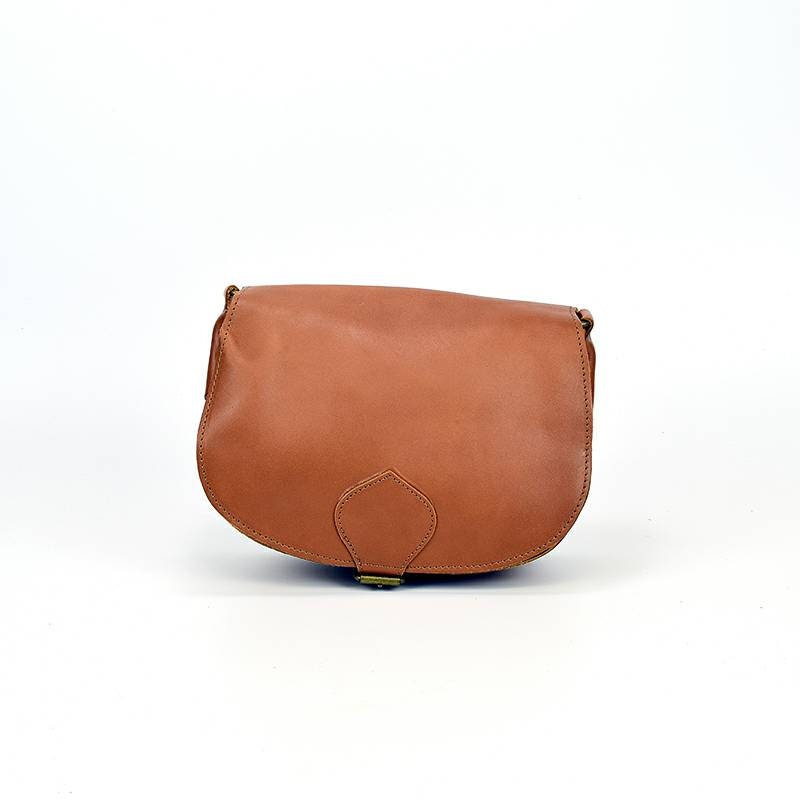 Brown Crossbody Saddle Bag Leather Saddle Bag Leather | Etsy
