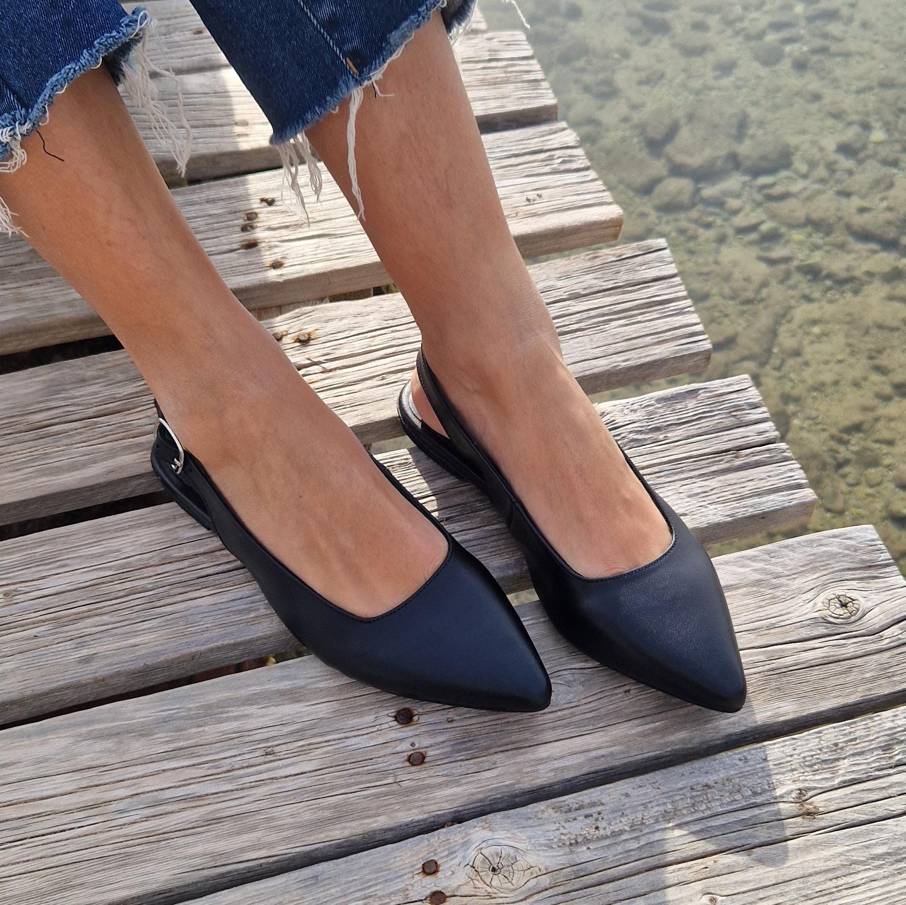 white house black market dresses on sale Black SlingBack Heel – Origin Shoes main image 1