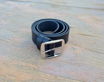 Echte leren riem, klassieke broekriem voor heren en dames, jurkriem, jeansriem, broekriem, rokriem, leren riem, unisex riem