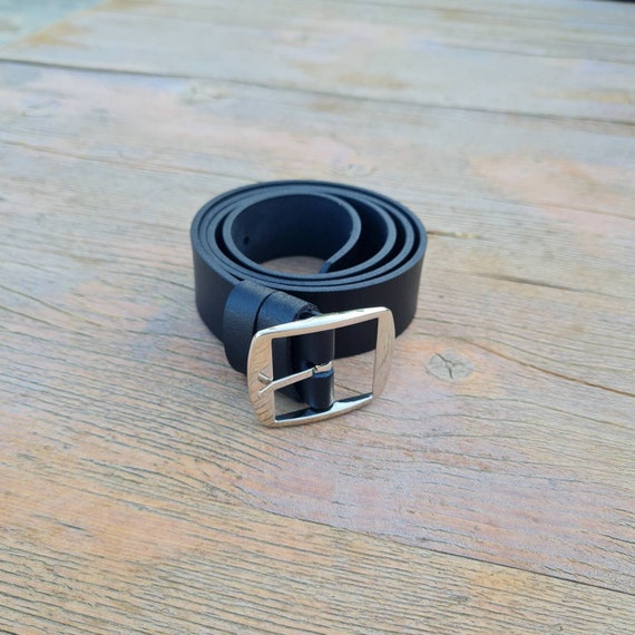 Classic Metal Buckle Leather Belt for Jeans and Dresses Women Belts for Jeans Dresses Designer Vintage Genuine  main image 4