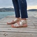 Gold Greek Sandals Women, Gold Leather Greek sandals, Gladiator Sandals, Winged Sandals, Roman Sandals,Barefoot Ankle Strap,Strappy Sandals 