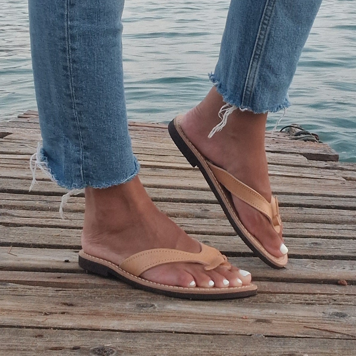 flip flop mit fußbett damen