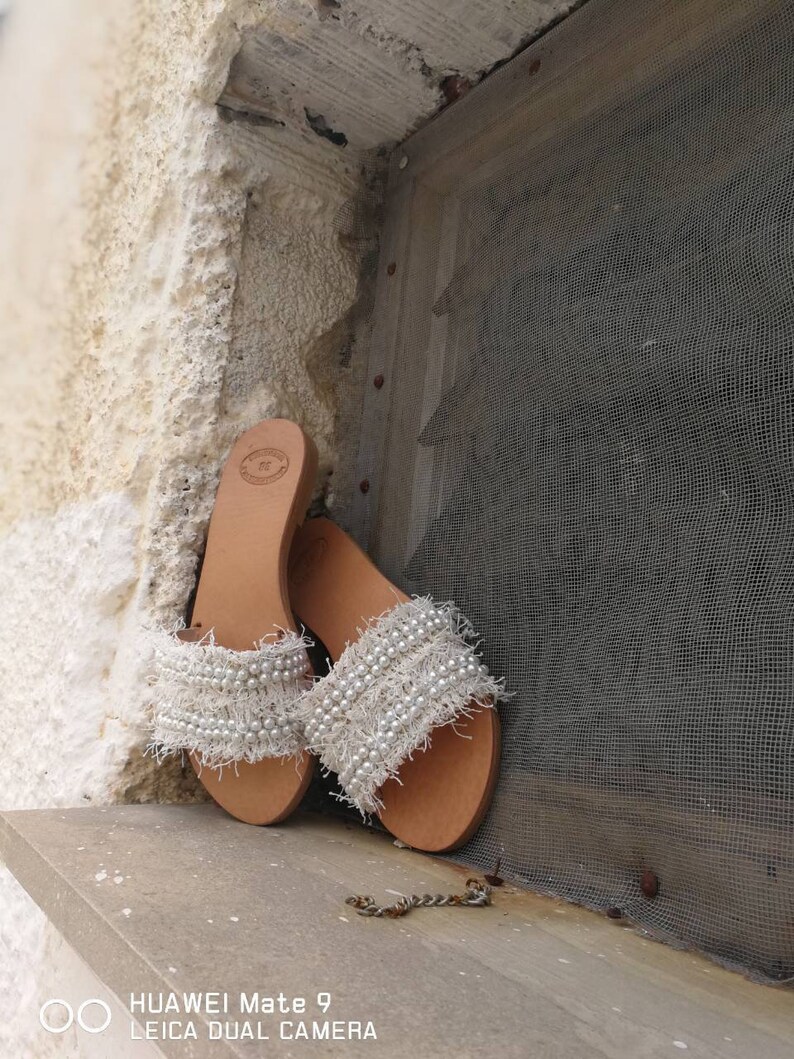 Leather Sandals Greek Sandals,Wedding Sandals Leather flats,Handmade,mules Summer Flats Roman Sandals Women/'s Sandals Slip on Sandals
