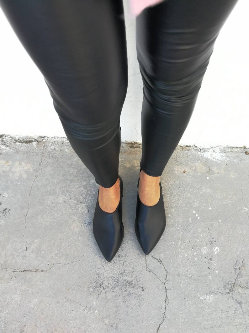 soft black leather loafers womens